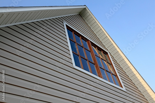 Canvas Print Side of generic house