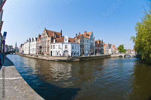 Brugge Belgium, a town with rich history in Europe. © SLDigi