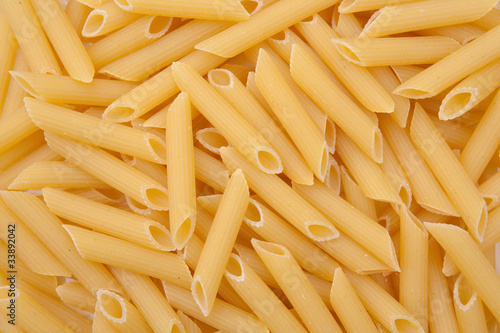 Dried Penne Pasta Tubes