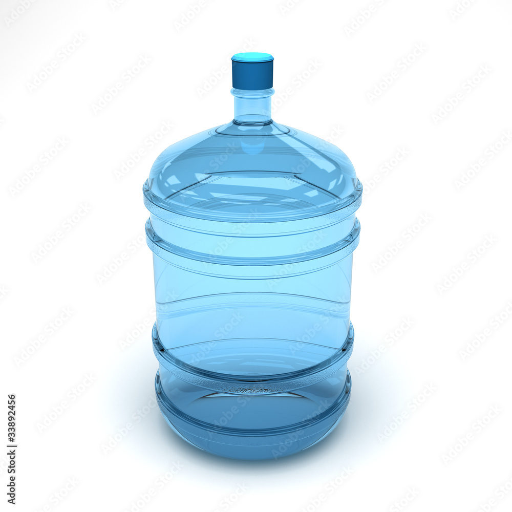 Bidón de Agua Mineral Stock Illustration