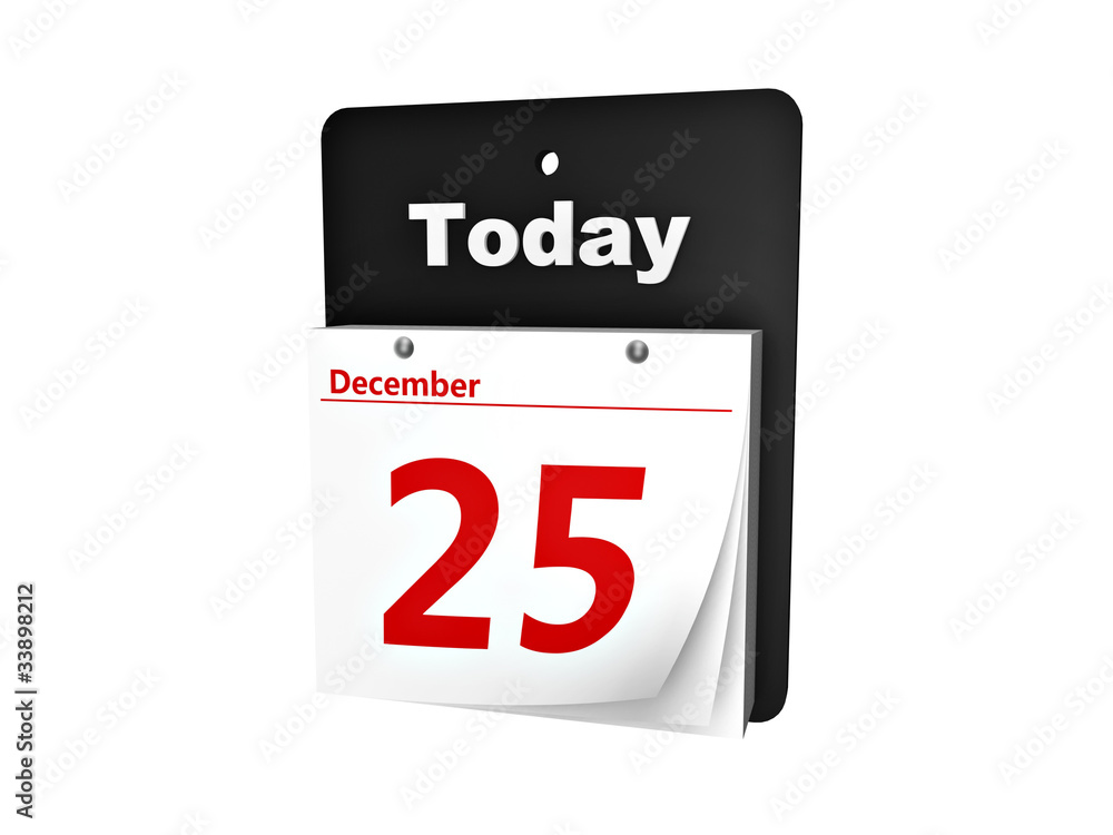 tear-off day calendar Stock Illustration | Adobe Stock