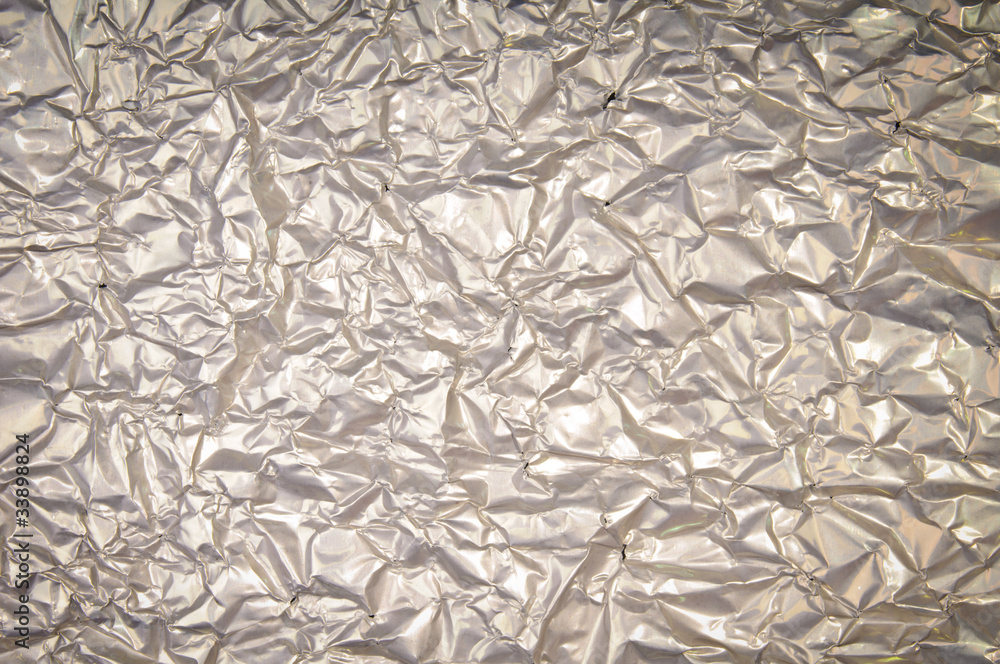 Aluminum foil texture Aluminum foil texture