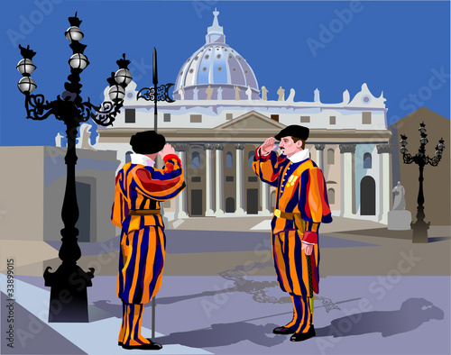 Vatican. Swiss Guard