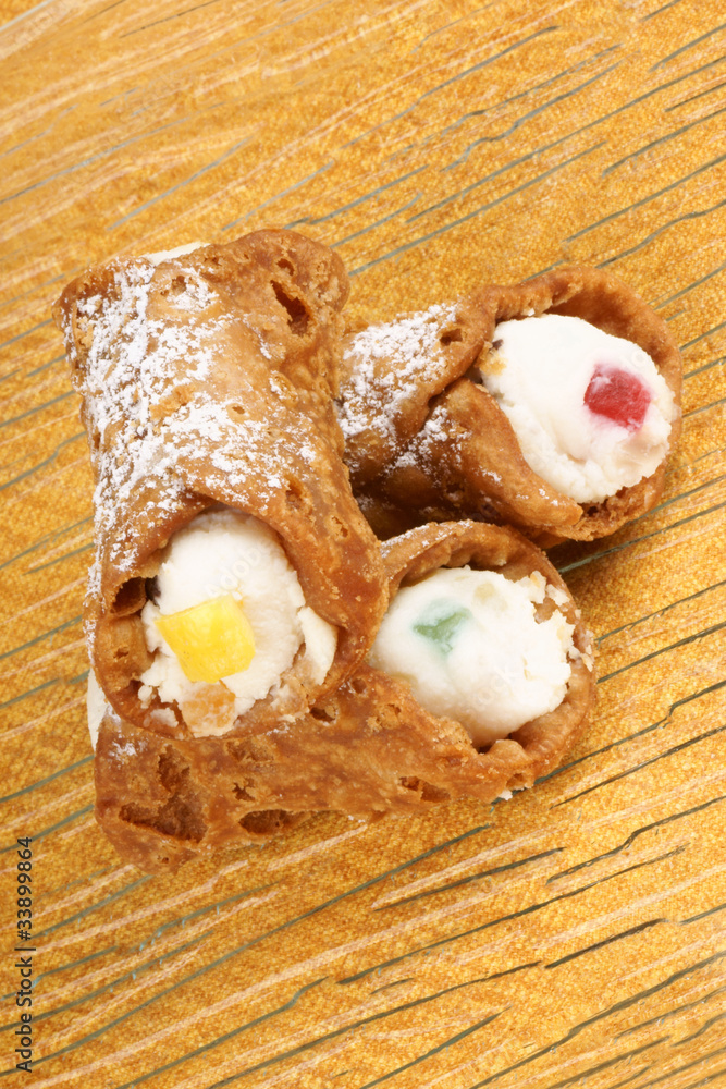 Original mini sicilian cannoli Original mini sicilian cannoli