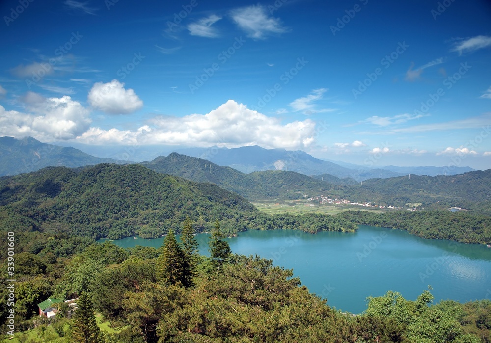 View of the Sun Moon Lake View of the Sun Moon Lake