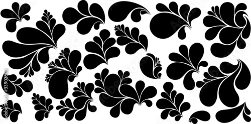 Flourish Bubbles Elements Set
