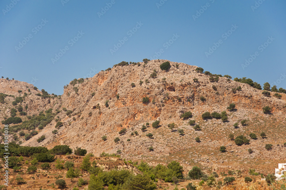 landscape, mount - Rhodes, Greece