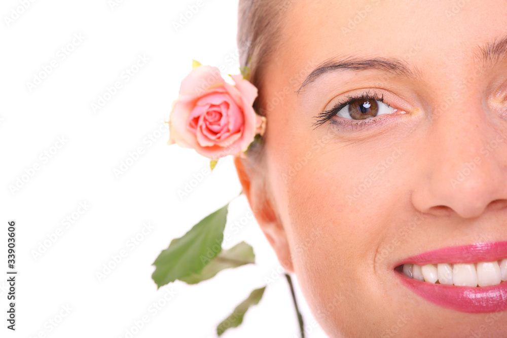 Smiling beauty Smiling beauty