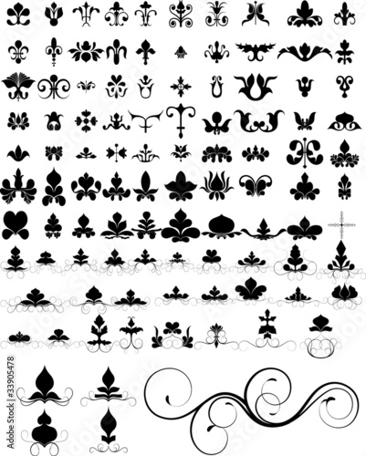 Vignette Creative Floral Element Designs