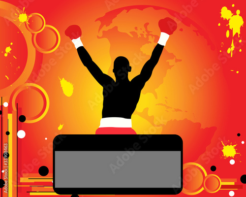 Boxing victor
