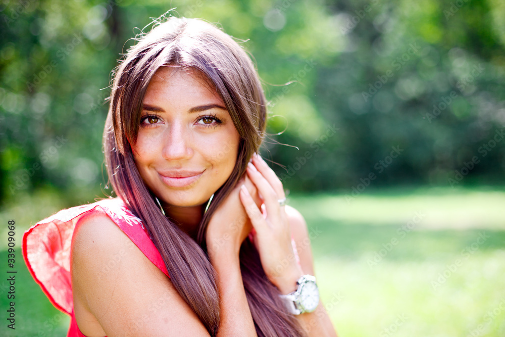 Portrait of beautiful girl Portrait of beautiful girl