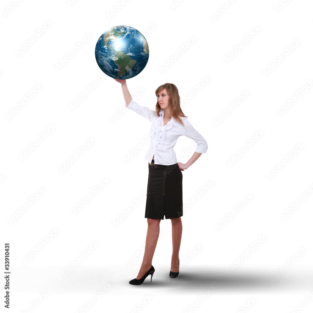 young girl and the business elements young girl and the business elements
