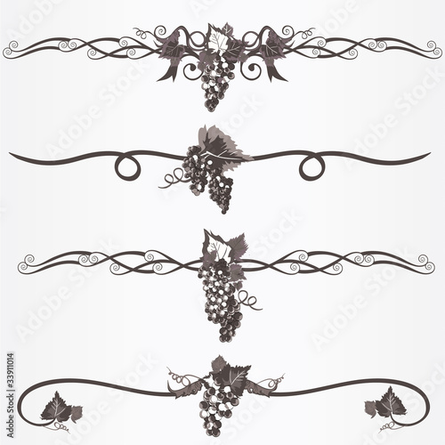 Rule or ruleline page decorations