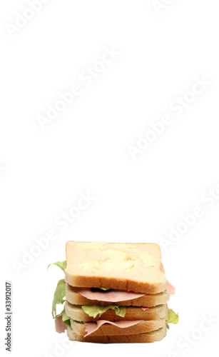 Großes Sandwich