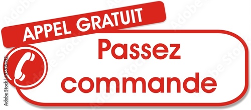 étiquette passer commande