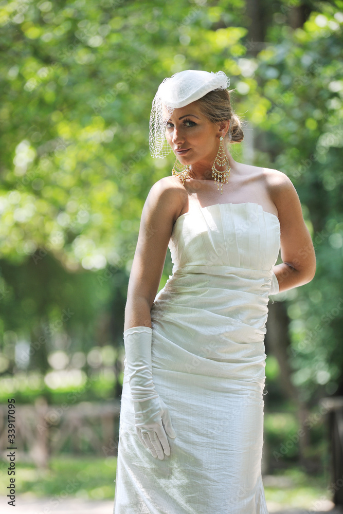 beautiful bride outdoor beautiful bride outdoor