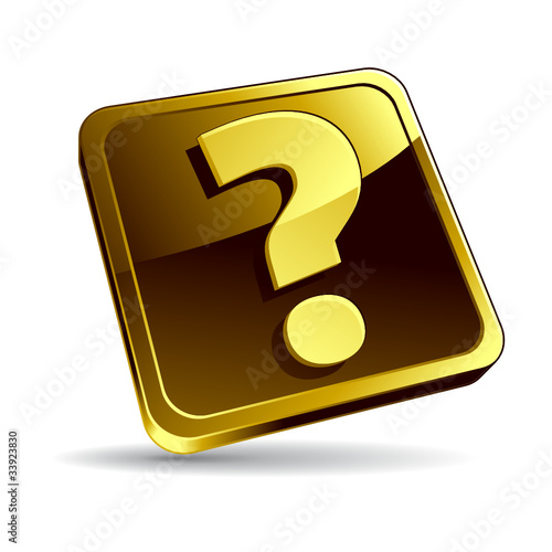 Icône point d'interrogation /question