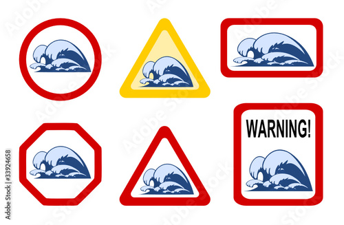 Danger nature - wave breaker