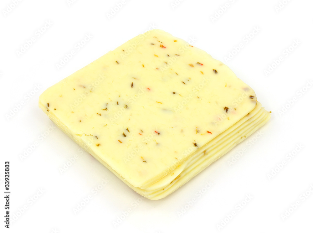 Sliced pepper jack cheese Sliced pepper jack cheese