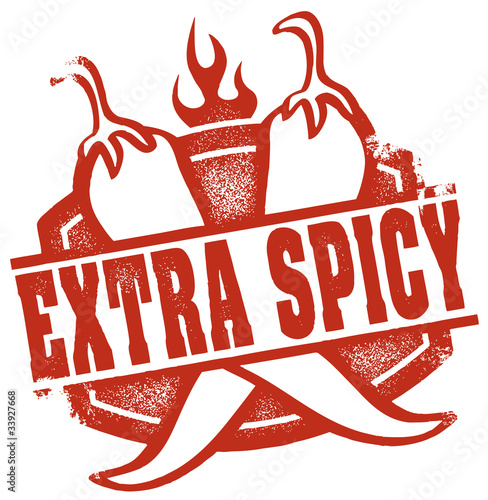 Extra Spicy Stamp