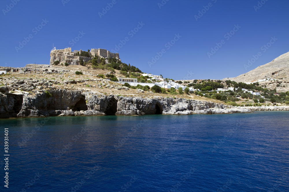 Ancient Temple ruins of Lindos