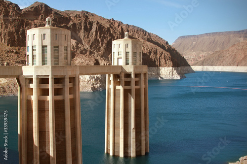 hoover dam on colorado river