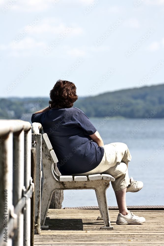 Fototapeta premium Erholung am Kellersee