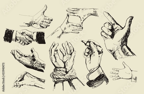 Hands collection