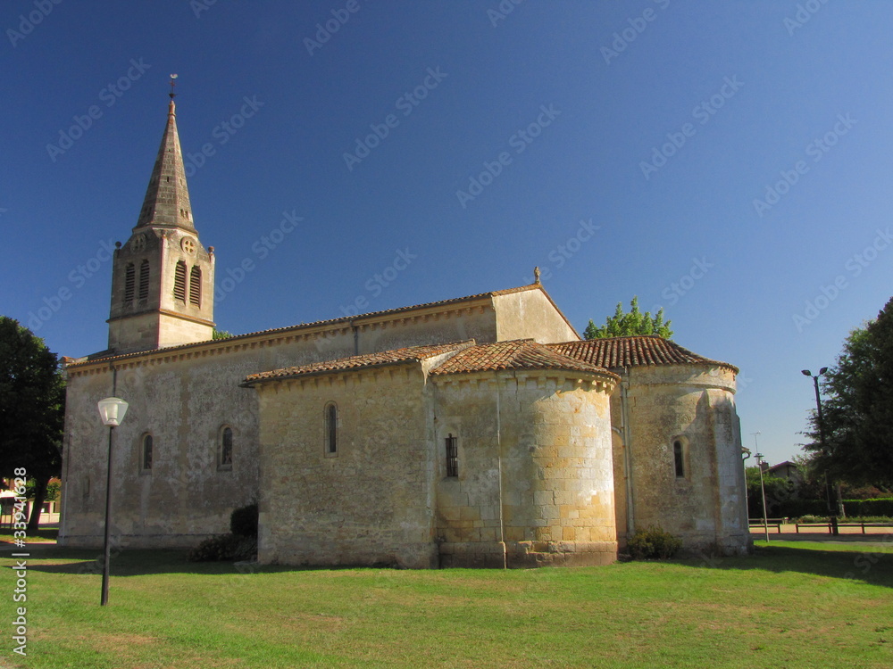 Fototapeta premium Village de Roaillan ; Gironde ; Aquitaine