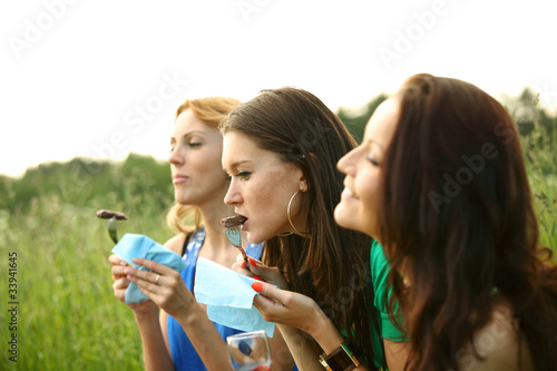 girl drink wine