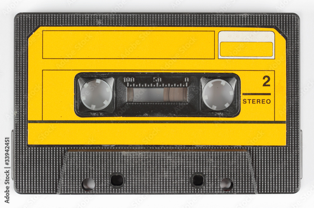 Naklejka premium old cassette