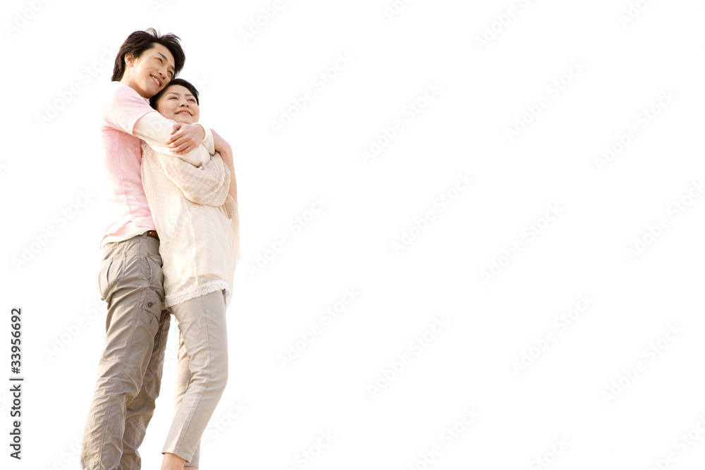 抱き合うカップル 抱き合うカップル