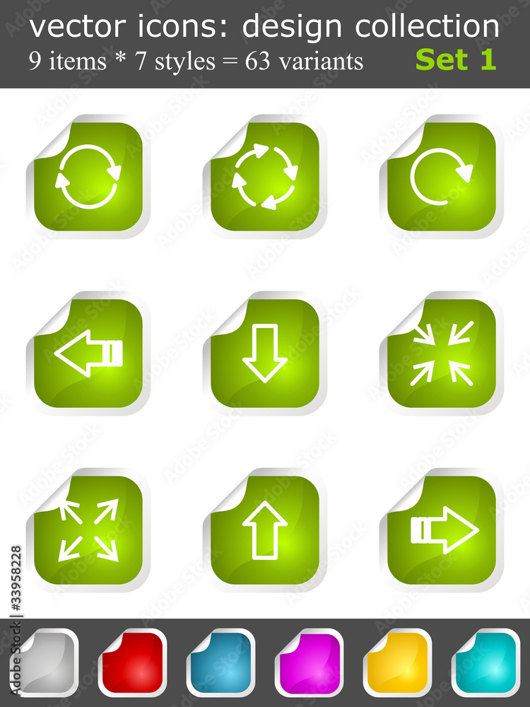 Modern set of design elements 1 Modern set of design elements 1