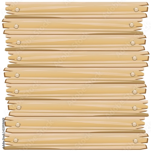 Pannello di Tavole di Legno Sfondo-Wood Panel Background-Vector