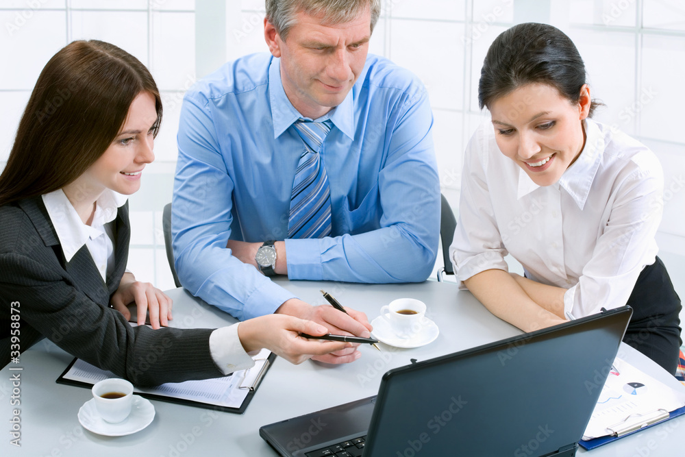 Fototapeta premium Business people