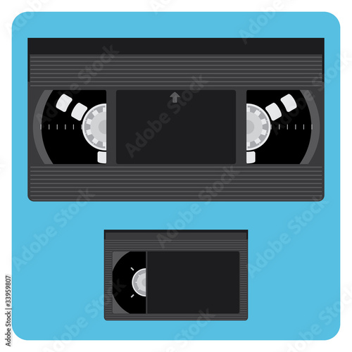 VHS & Mini Video Cassette Without Labels