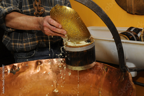 fabrication du fromage de munster