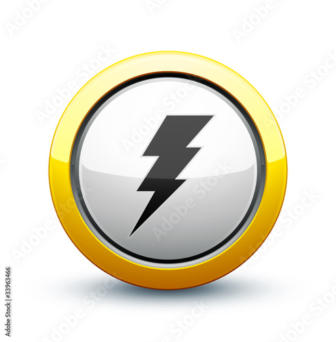 icône éclair électricité