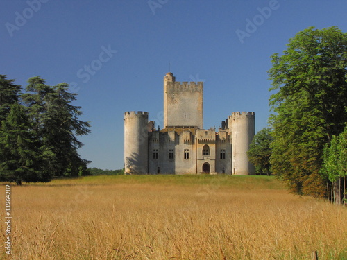 Obraz na plátne Château de Roquetaillade ; Gironde ; Landes ; Aquitaine