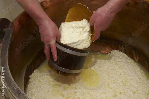 fabrication du fromage de munster