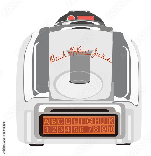 Retro Table Juke Box.. rock and roll to in the 50's and now...