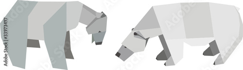 Eisbären - Origami