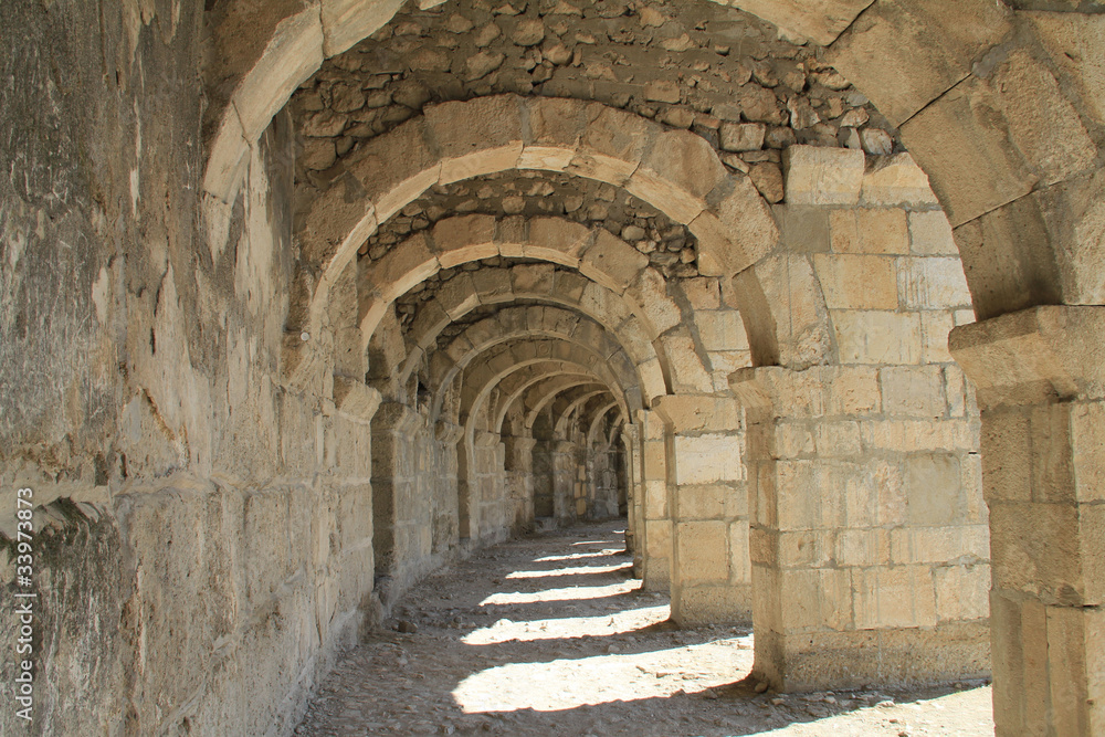 Säulengang in aspendos