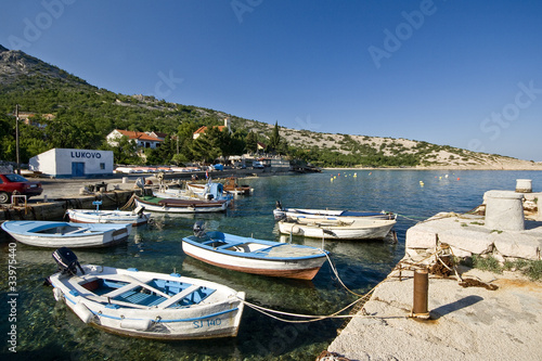 Canvas Print Lukovo port