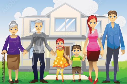Multi generation family