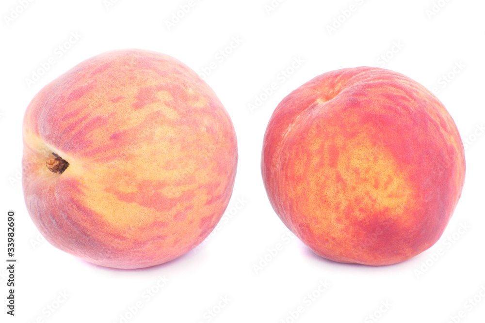 Fototapeta premium Two sweet peaches
