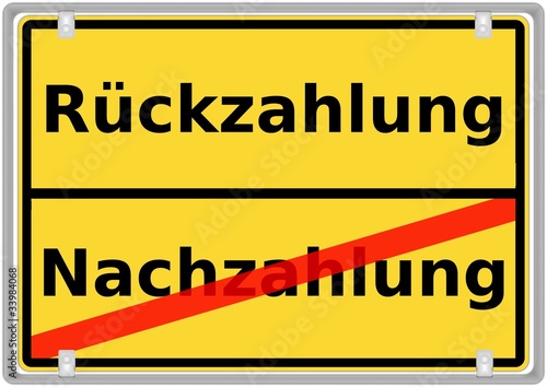 Rückzahlung vs. Nachzahlung