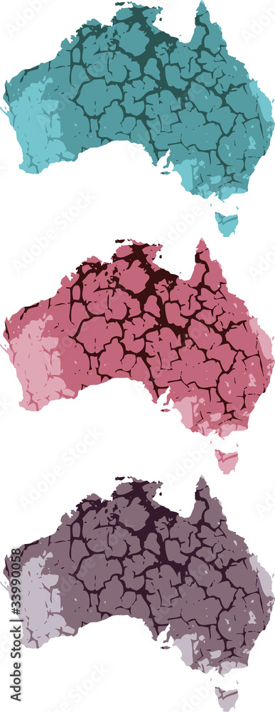 Fototapeta premium russian map stone texture