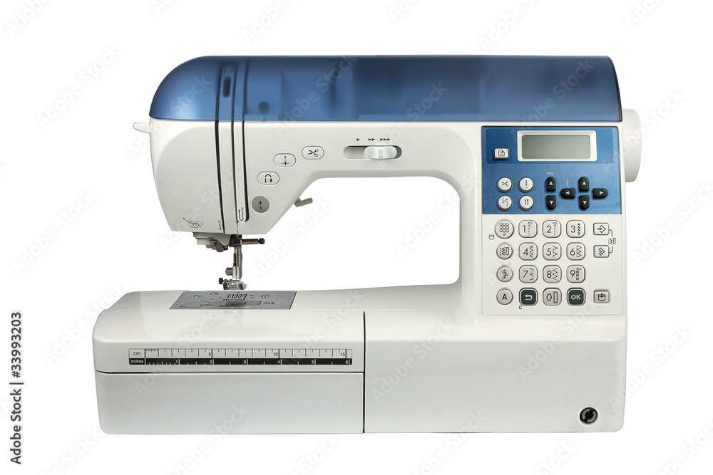 Modern computer sewing machine