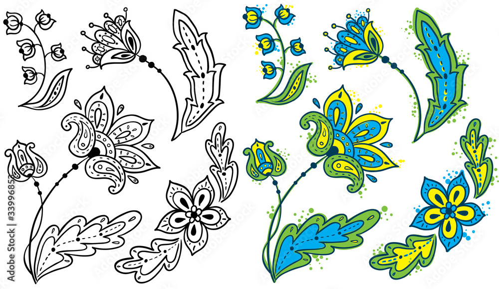 Floral set Floral set